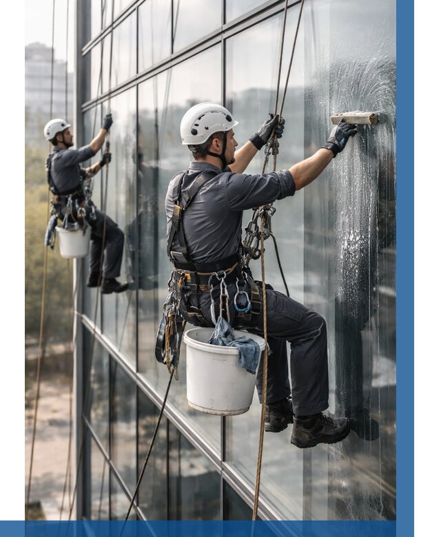 Мойка сплошного остекления в Канске, заказать от 328 р.| ВЫСОТНИК-Кнс