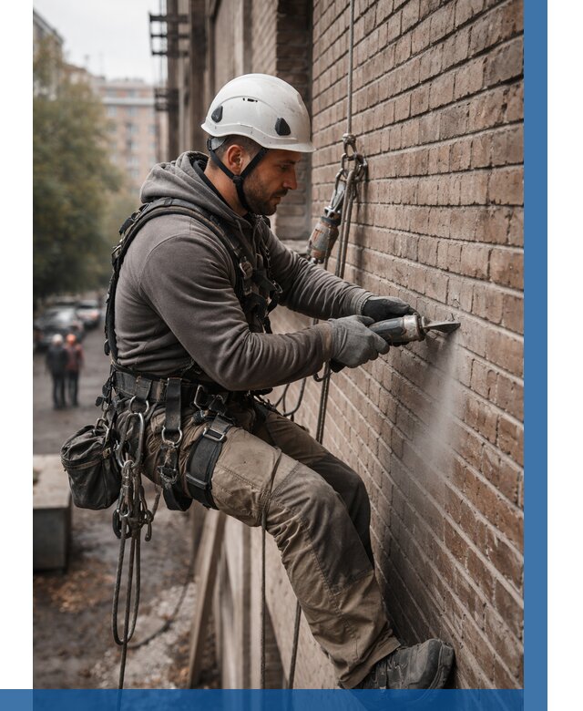 Расшивка кирпичных швов в Канске от 656 р. | ВЫСОТНИК-Кнс