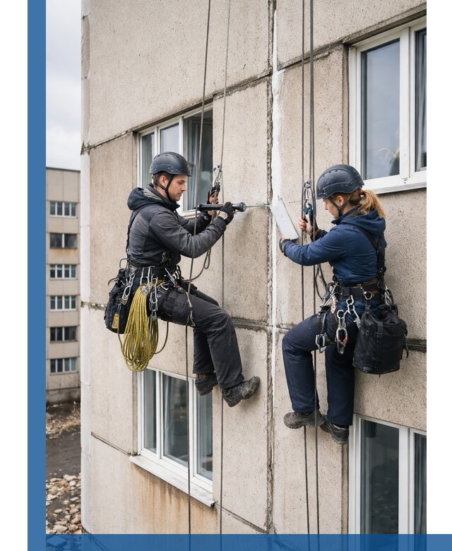 Герметизация межпанельных швов тёплым швом в Канске