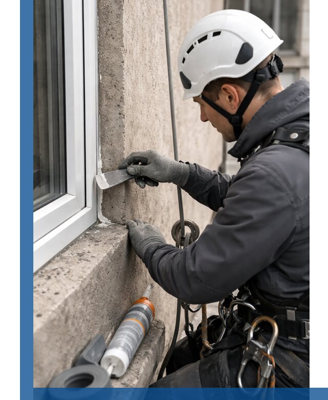 Герметизация монтажных швов окон в Канске с гарантией качества