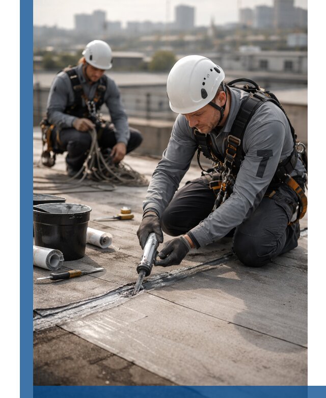 Аварийное и капитальное устранение протечек кровли в Канске