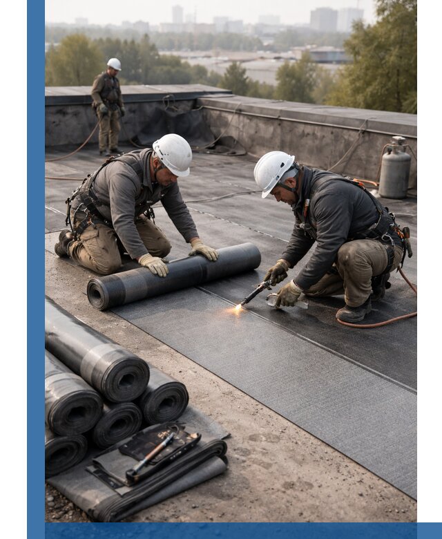 Монтаж мягкой кровли в Канске профессионально и надежно