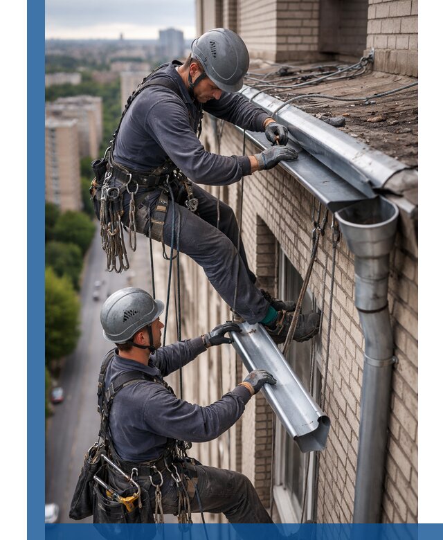 Ремонт водосточных желобов в Канске, быстро и качественно