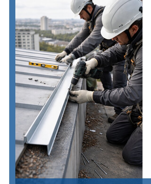 Монтаж капельника на кровле в Канске с гарантией качества