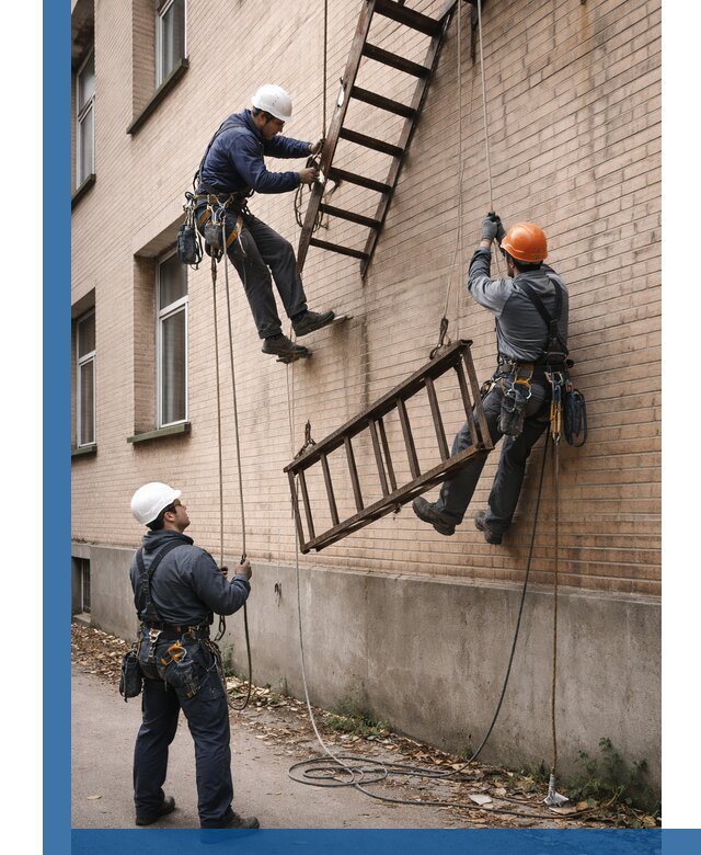 Демонтаж пожарной лестницы в Канске быстро и безопасно