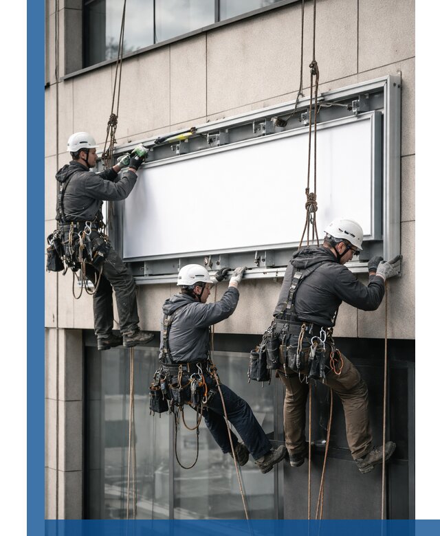 Профессиональный монтаж светового короба под ключ в Канске