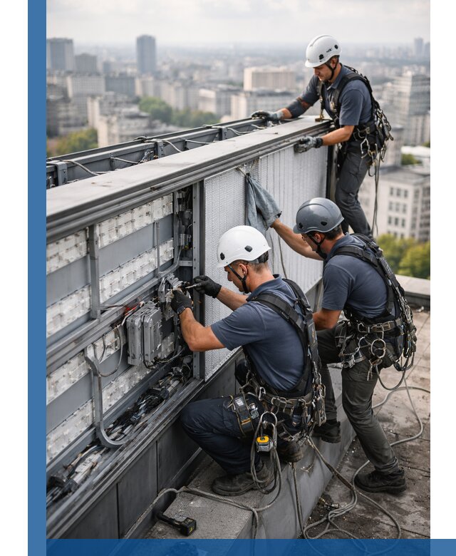 Профессиональное обслуживание крышной рекламы в Канске под ключ