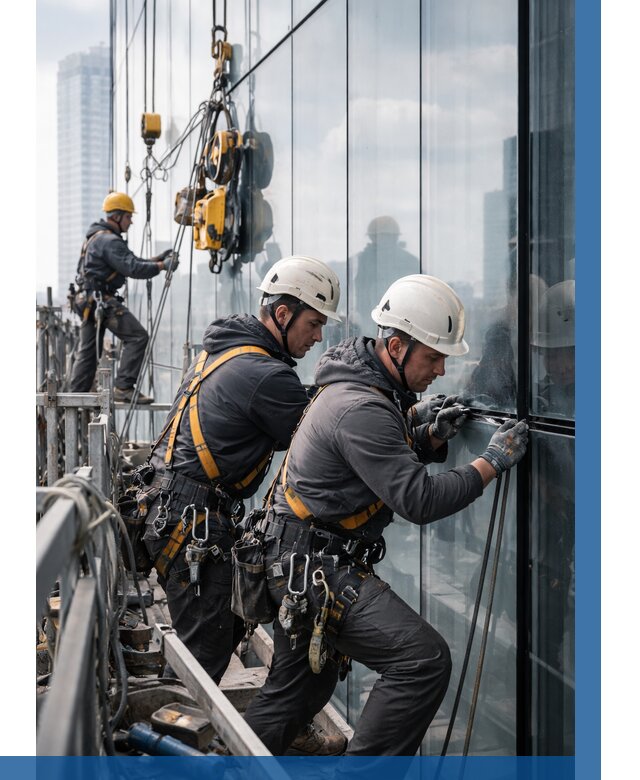 Структурное остекление фасадов в Канске от 10383 р. | ВЫСОТНИК-Кнс