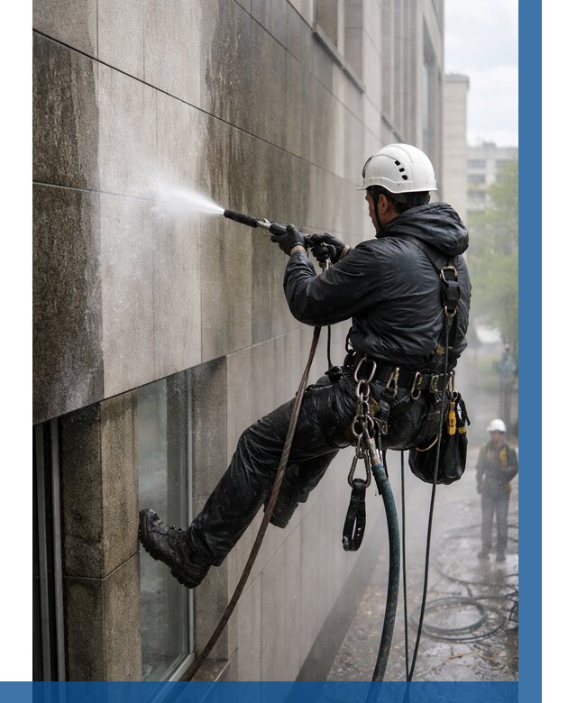 Гидроструйная очистка поверхностей в Канске от 929 р. | ВЫСОТНИК-Кнс