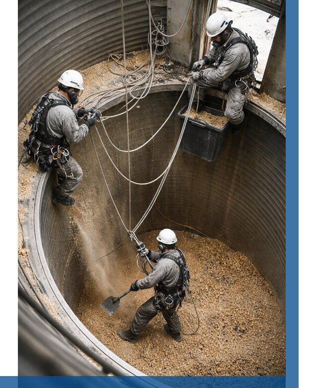 Чистка зерновых бункеров в Канске от 13115 р. | ВЫСОТНИК-Кнс