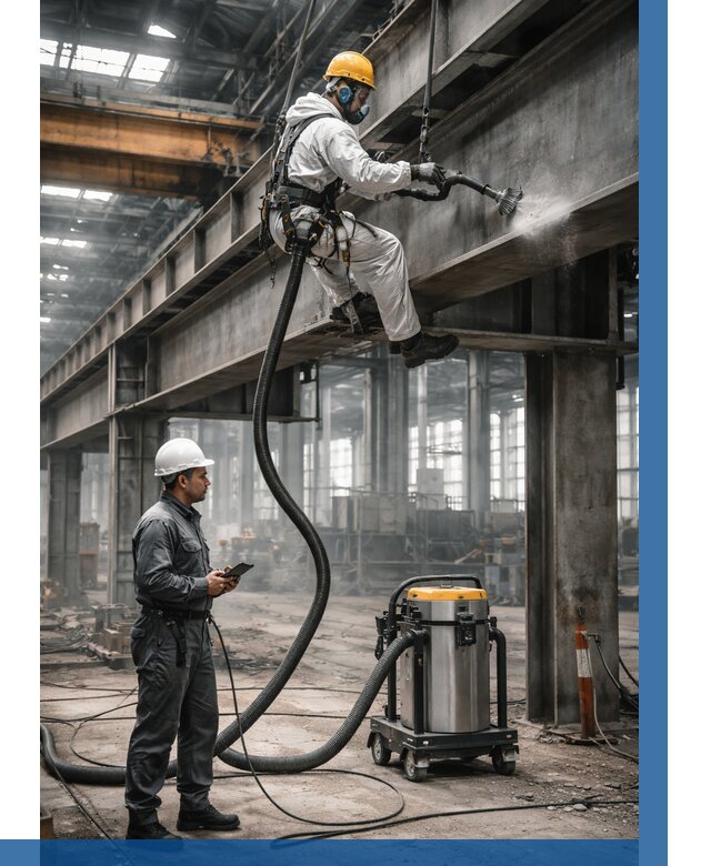 Обеспыливание конструкций в цехе в Канске от 4590 р. | ВЫСОТНИК-Кнс