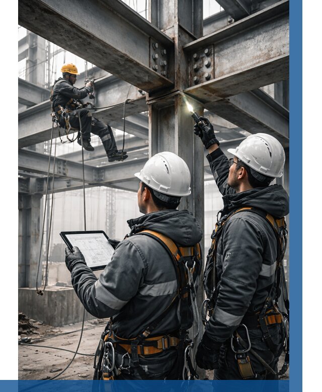 Обследование металлоконструкций в Канске от 6011 р. | ВЫСОТНИК-Кнс