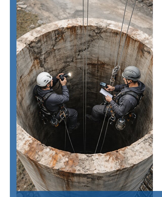 Обследование дымовой трубы: диагностика и оценка состояния в Канске