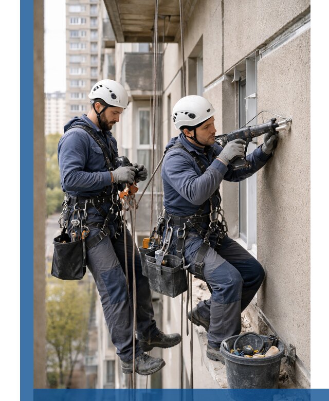 Промышленные альпинисты высотные работы и монтаж в Канске